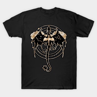 Fourth Wing - Tairn and Andarna - Bookish Fantasy Dragons T-Shirt